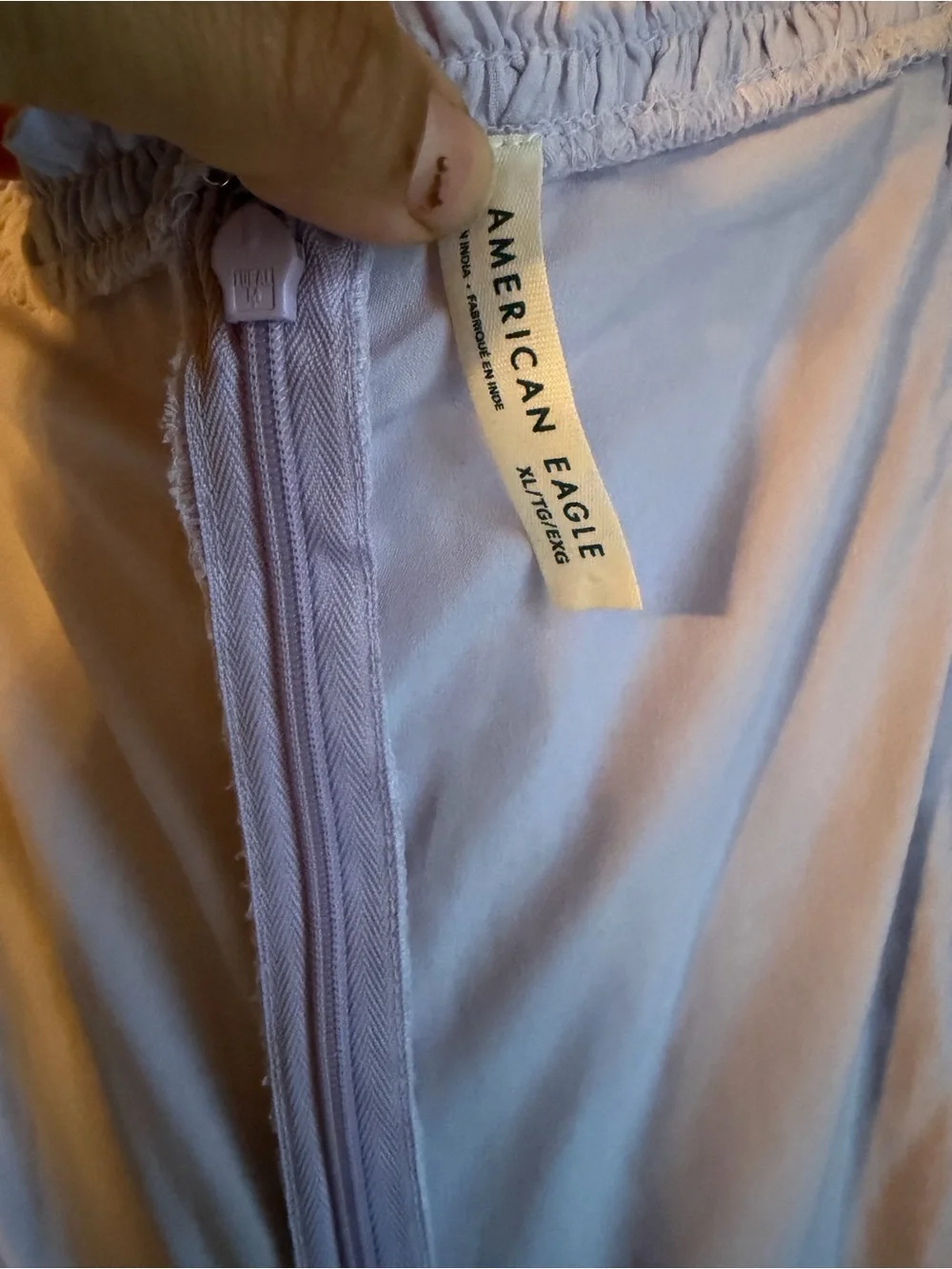 American Eagle Outfitters Lavender Smocked Maxi Dress - Picture 3 of 6